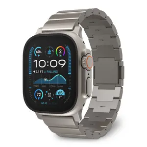 Watch band Decoded Traction Band Titanium — compatible with smartwatches, wrist 130–225 mm, 1 pc