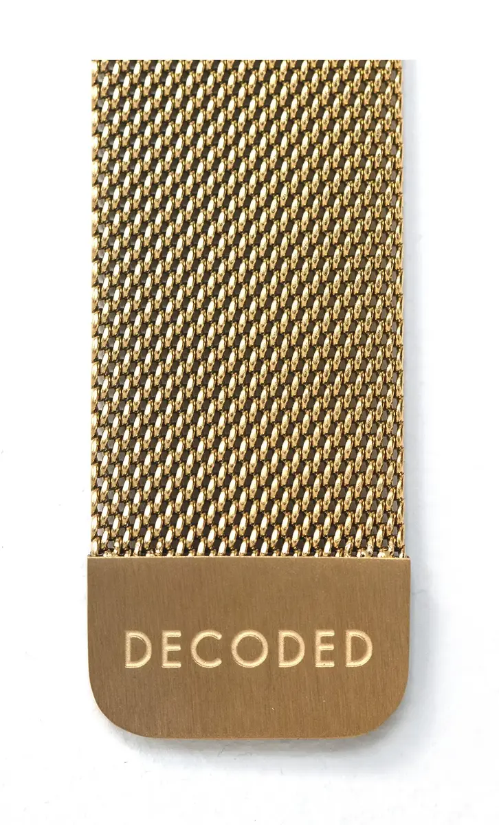 Strap Decoded Traction Strap Gold stainless steel Photo 2