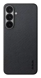 Pitaka KS2501 Aramid Fiber Cover for Samsung Galaxy S25, Grey and Black