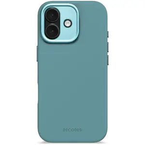 Чехол для мобильного телефона Decoded D25IPO17BCS9RB для Apple iPhone 17, тип: Cover, для экрана 16 см (6,3"), синий, микрофибра/PU