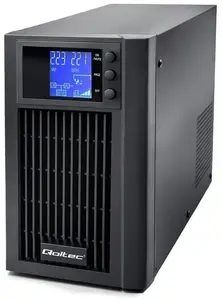 ИБП QOLTEC Pure Sine Wave 3kVA 2400W с AVR и ЖК-дисплеем