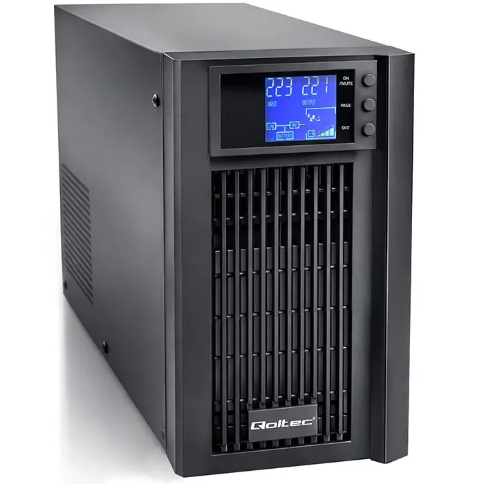 QOLTEC Pure Sine Wave UPS 3kVA 2400W Photo 2