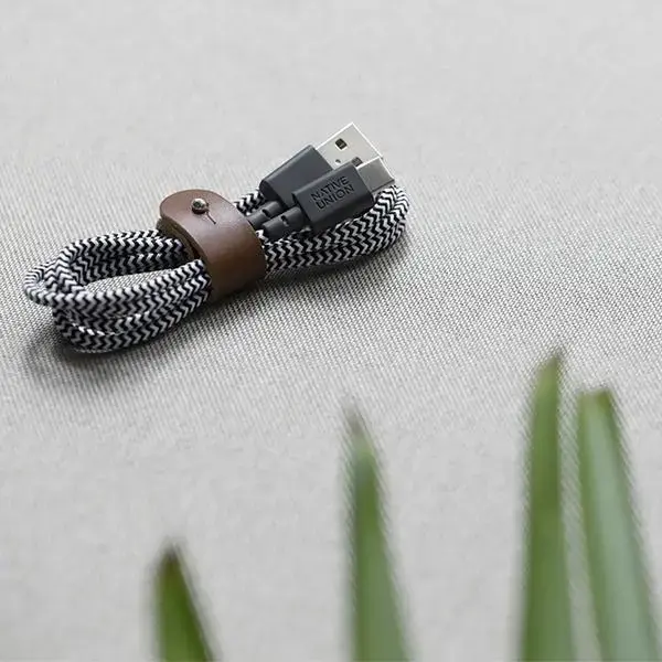 Кабель USB A → USB C Native Union BELT-AC-ZEB-NP Photo 2