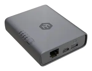 Router MikroTik KNOT Embedded LTE4 — Embedded LTE4 router, Grey, DIN-rail, Internal antenna, SMA connector, NanoSIM + eSIM, Gigabit Ethernet