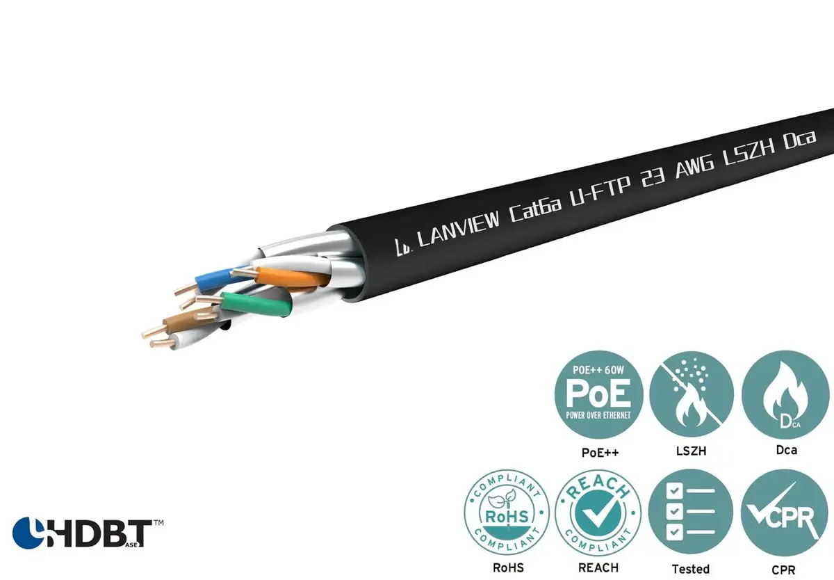 Lanview LVN122433 network patch cable Cat6 Photo 2