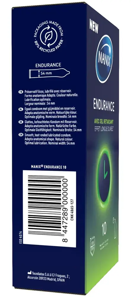 Condoms Manix Endurance x10 Photo 3