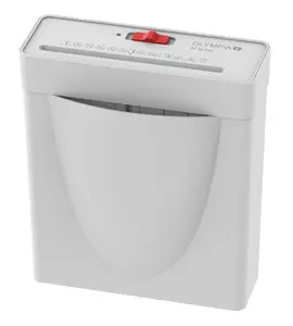 Paper shredder Olympia PS 36 Pro — strip shredding, 8 L basket, 72 dB, white