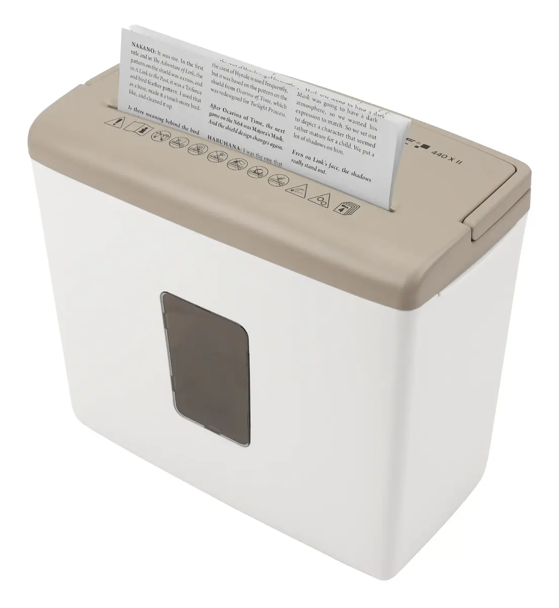 Genie 440 X II Paper Shredder Cross-Cut Photo 4