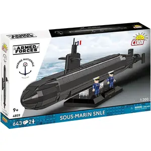 Cobi Blocks Sous-Marin SNLE construction set — 643 pieces