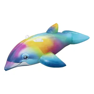 Надувной плот-ride-on Bestway Dolphin Daydream для детей, ПВХ, 1730×460×840 мм