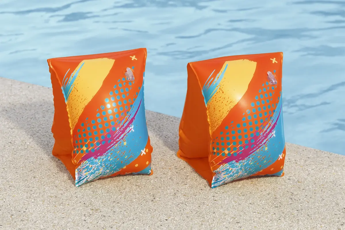 Bestway Swim Safe ABC Colorify ToughLite S/M нарукавники Photo 3
