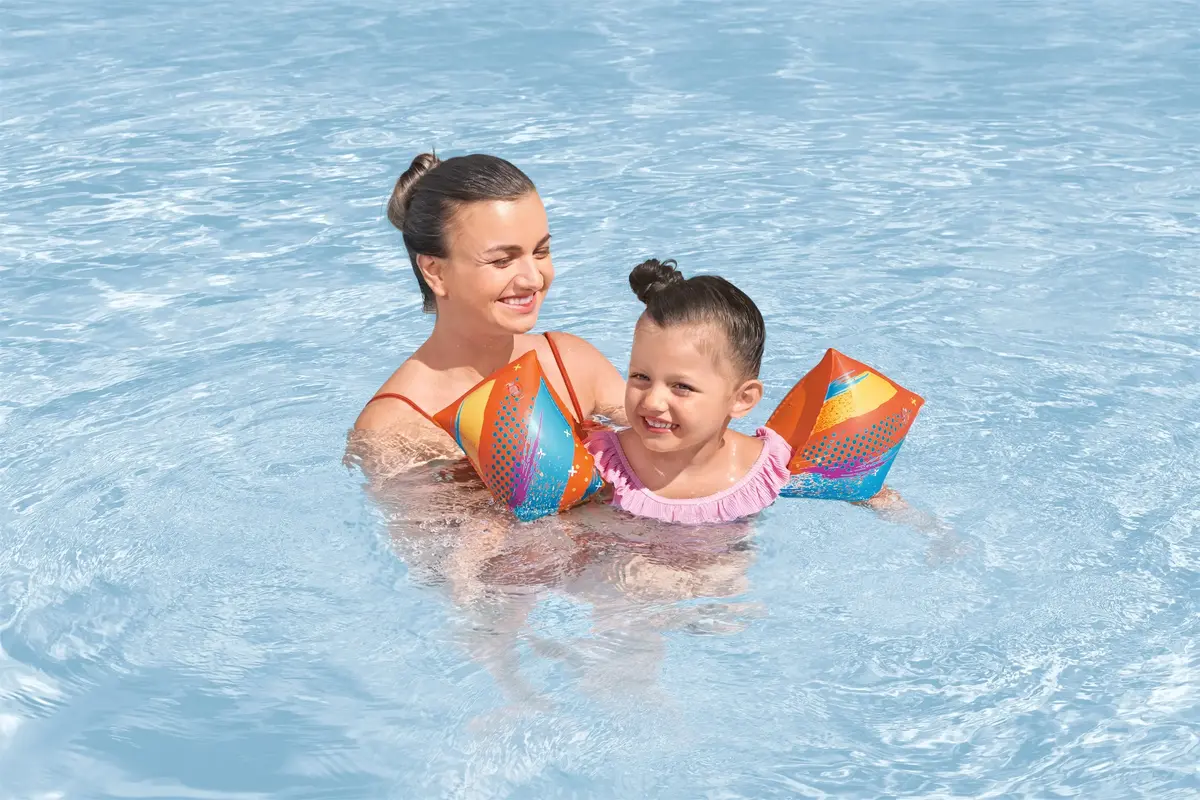 Bestway Swim Safe ABC Colorify ToughLite S/M нарукавники Photo 4
