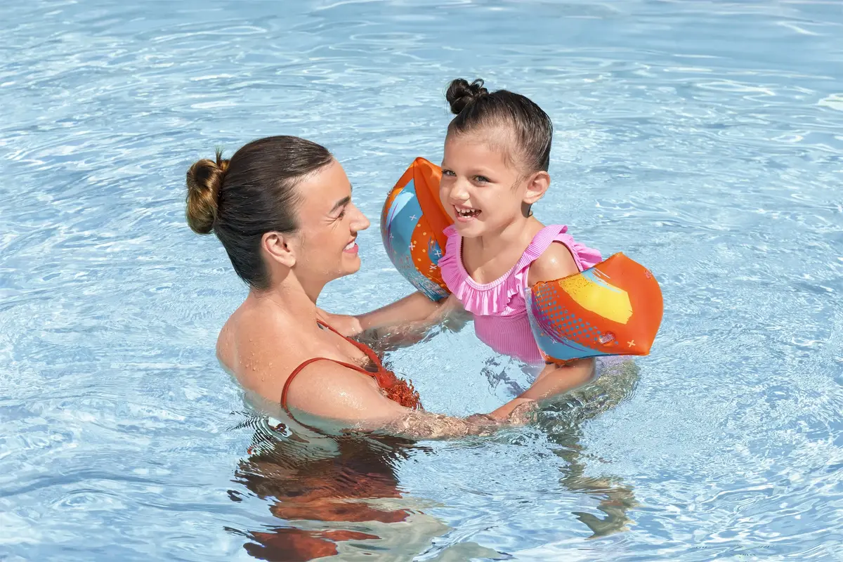 Bestway Swim Safe ABC Colorify ToughLite S/M нарукавники Photo 6