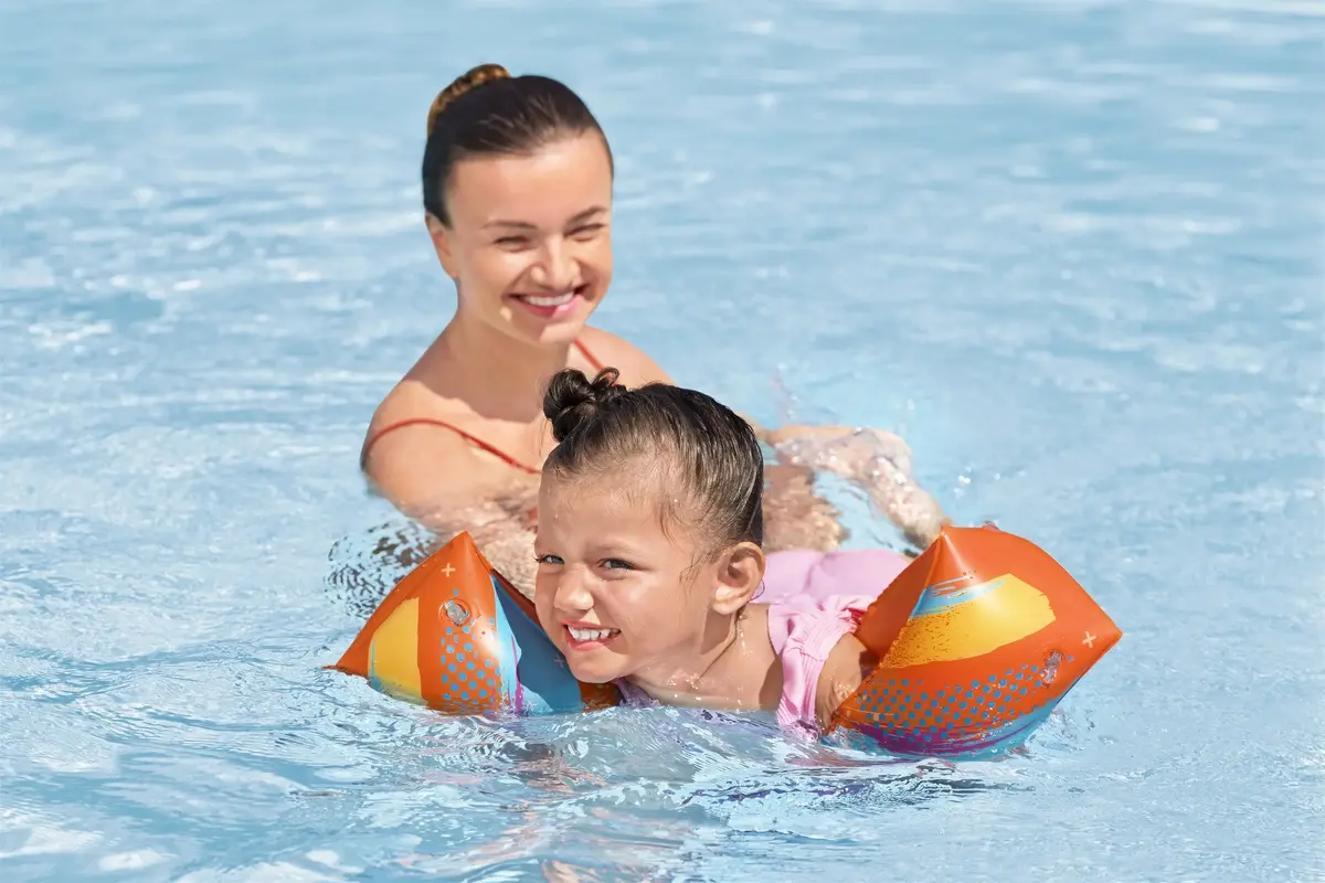 Bestway Swim Safe ABC Colorify ToughLite S/M нарукавники Photo 7