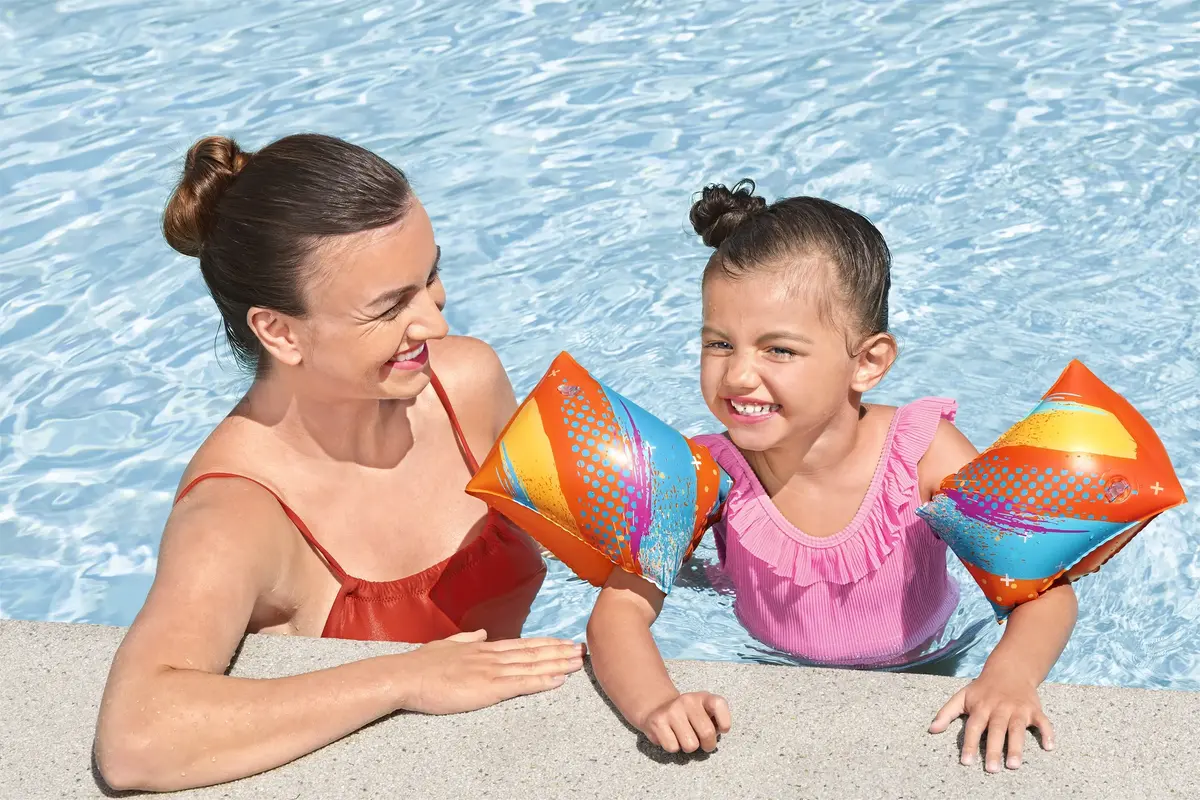Bestway Swim Safe ABC Colorify ToughLite S/M нарукавники Photo 8