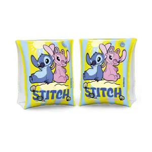 Peldēšanas uzdelmi Bestway Disney Stitch uzpūšami PVC 125×170×150 mm, 1 gab.