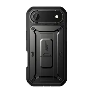 Viedtālruņa vāciņš SupCase i-Blason GA843439159310 priekš Apple iPhone Air, 6,5" ekrāns, melns, TPU/PET/PC, galda statīvs
