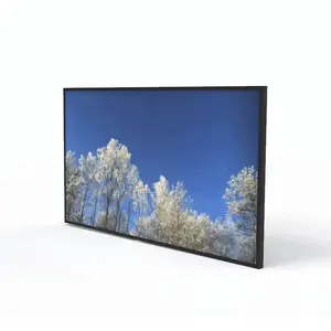 Signage display enclosure HI ND FC8512-0201-02 for 85" (2.16 m) screens, black, landscape/portrait