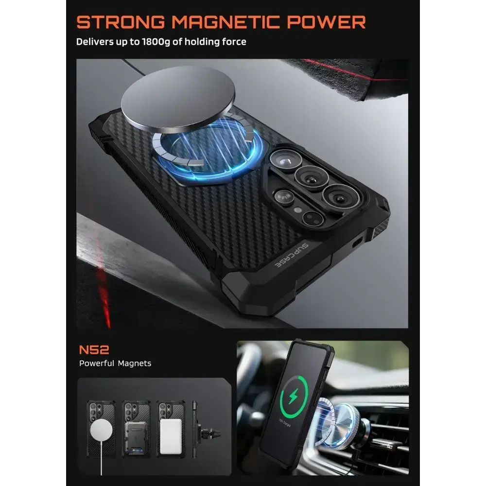 SupCase UB Grip Mag Magsafe vāciņš priekš Galaxy S26 Ultra Photo 3