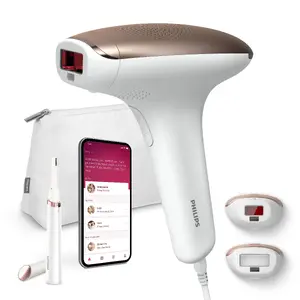 Прибор для удаления волос IPL Philips Lumea Advanced 7000 BRI921/00 — IPL, насадка для тела, питание AC/батареи, бело-розовый