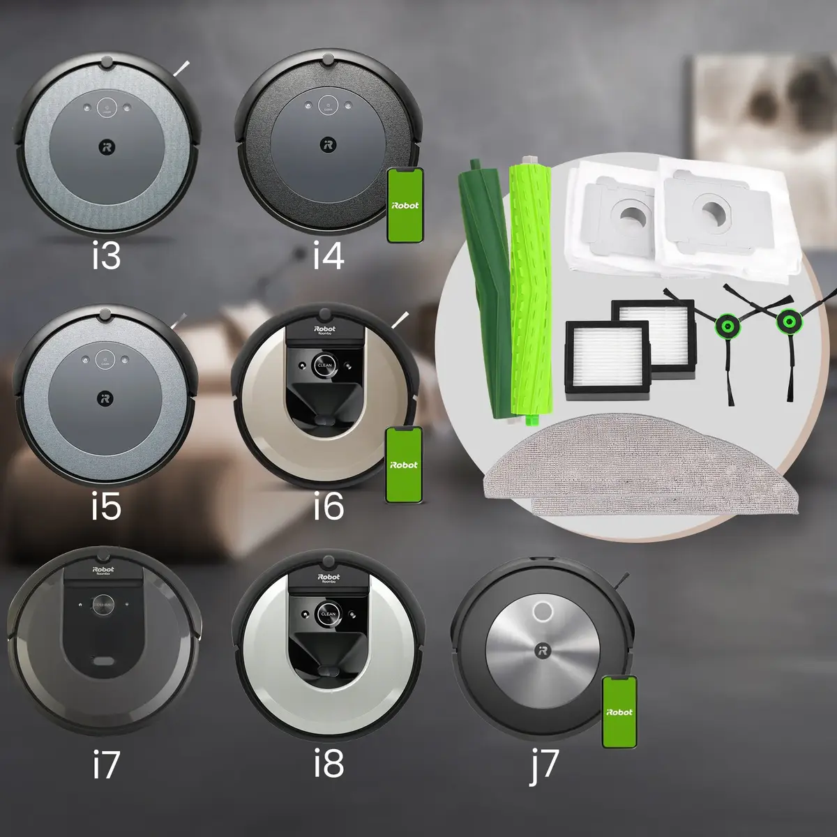 Extralink komplekts iRobot Roomba Combo I5/I5+/J5/J5+ Photo 9