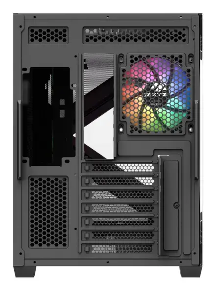 Корпус XYZ PC GEAR QUBEX Cube Black Photo 4