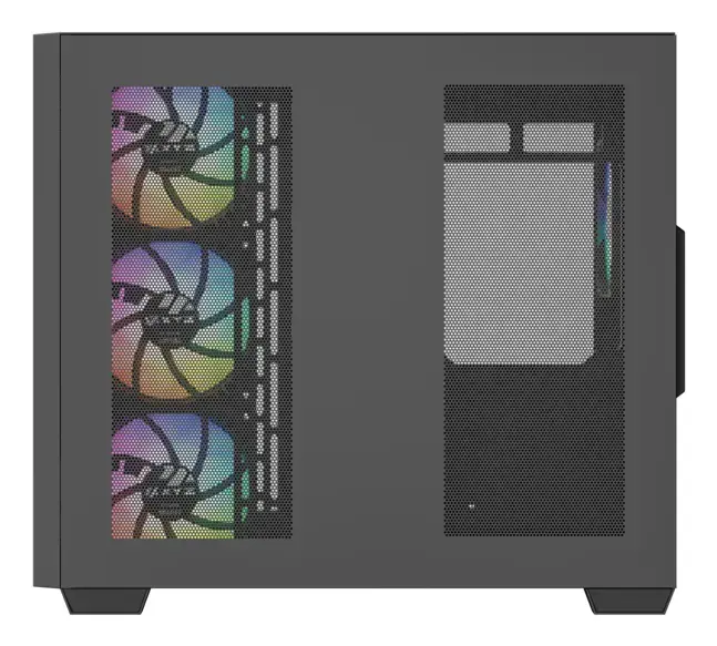 Корпус XYZ PC GEAR QUBEX Cube Black Photo 5