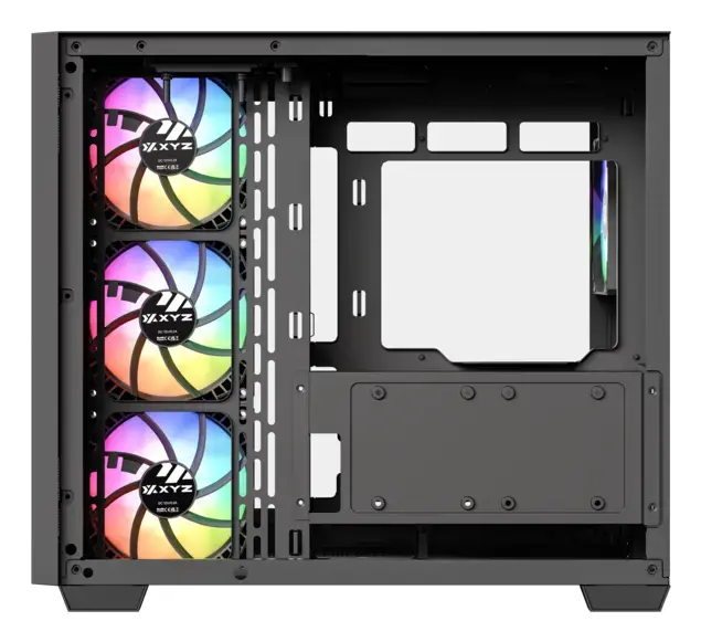 Корпус XYZ PC GEAR QUBEX Cube Black Photo 6