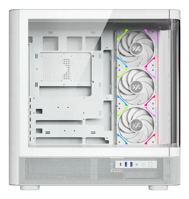 Корпус XYZ PC GEAR QUANTUM Midi Tower White Photo 2