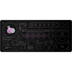 Mouse pad Dark Project Onionite Dark Pattern XL – large gaming surface by Dark Project
