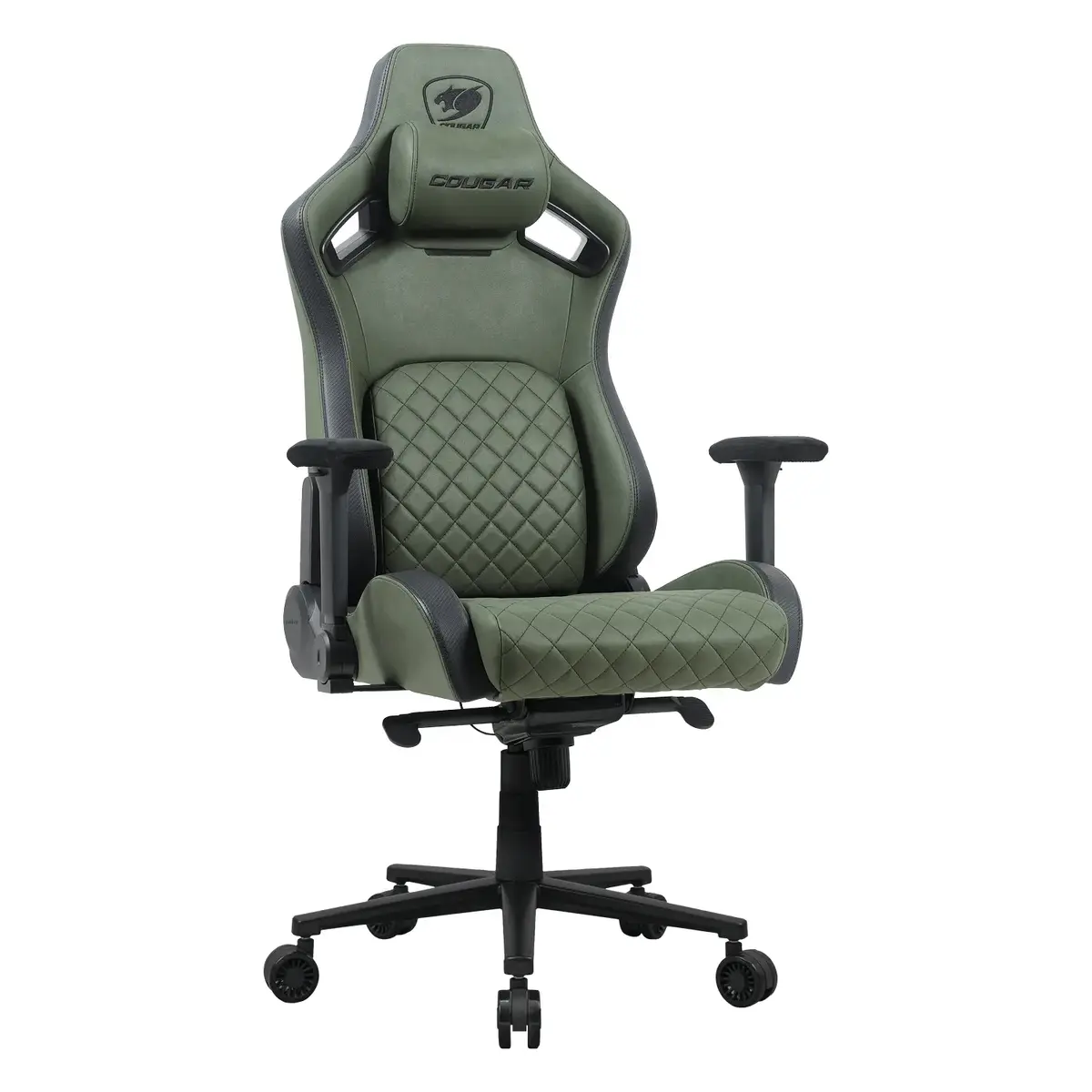 Cougar DEFENSOR S ARMY GREEN F gaming chair Photo 2