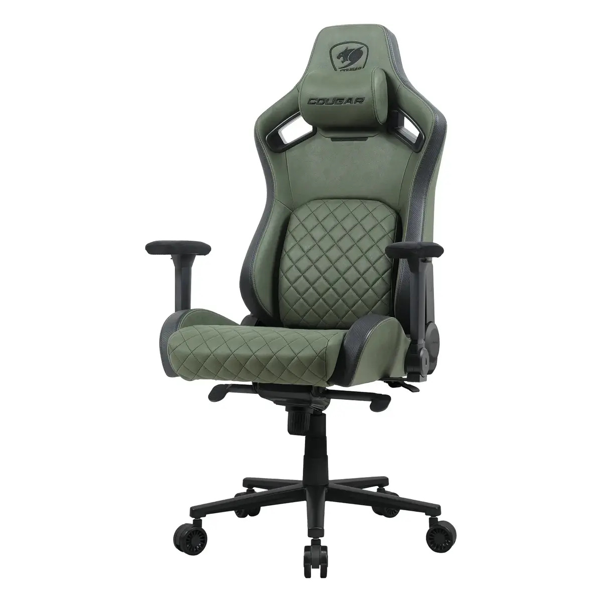 Cougar DEFENSOR S ARMY GREEN F gaming chair Photo 3