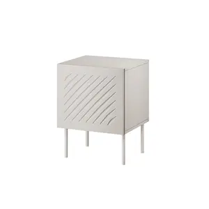 Тумба прикроватная Cama meble SIENA 44,5×40×59 см, кашемир матовый, МДФ и ДСП, набор 2 шт.