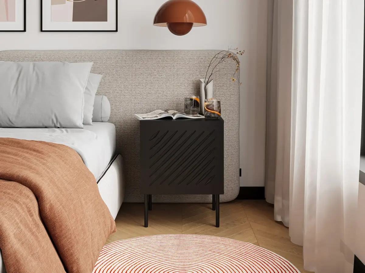 Naktsgaldiņš Cama Meble SIENA 2 gab. 44,5×40×59 cm Photo 3