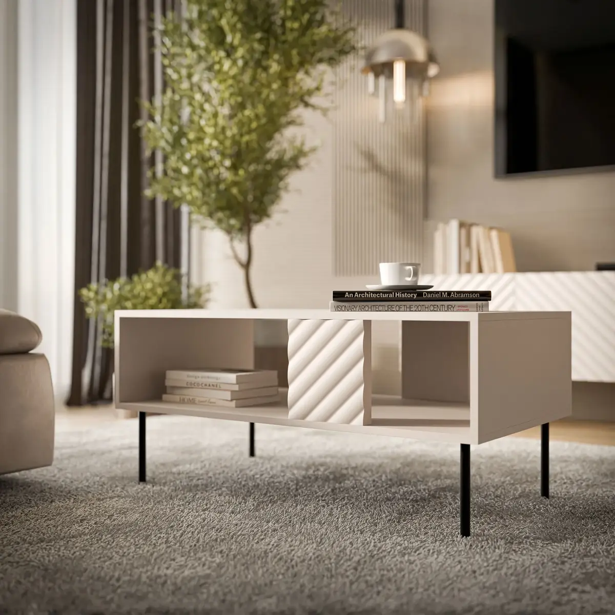 Кофейный стол Cama LUCCA bench/table 100x55x46 Photo 2