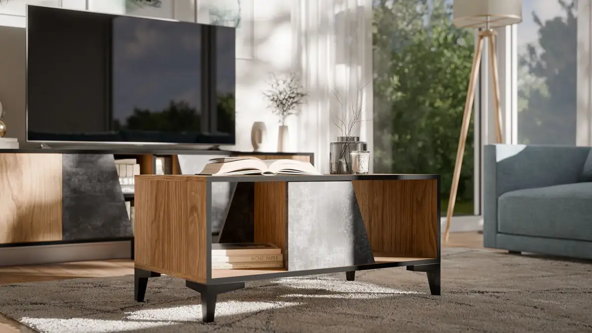 Журнальный стол cama meble OVO 90×50×H39 Photo 2