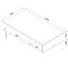 Кофейный стол cama meble PALAZZO BIS 110x60x40 Photo 3