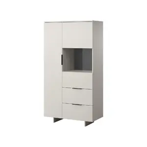 Шкаф для хранения cama meble ALMA 90x41,5xH170 см кашемир — напольный у стены