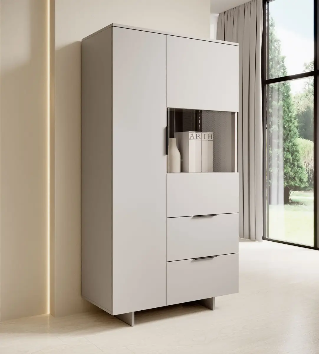 Glabāšanas skapis cama meble ALMA 90x41,5xH170 Photo 3