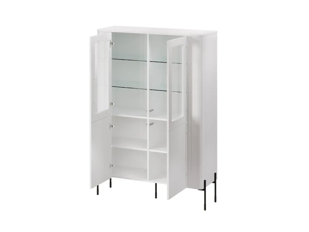 Stikla skapis cama meble VERA 110x40x160 Photo 2