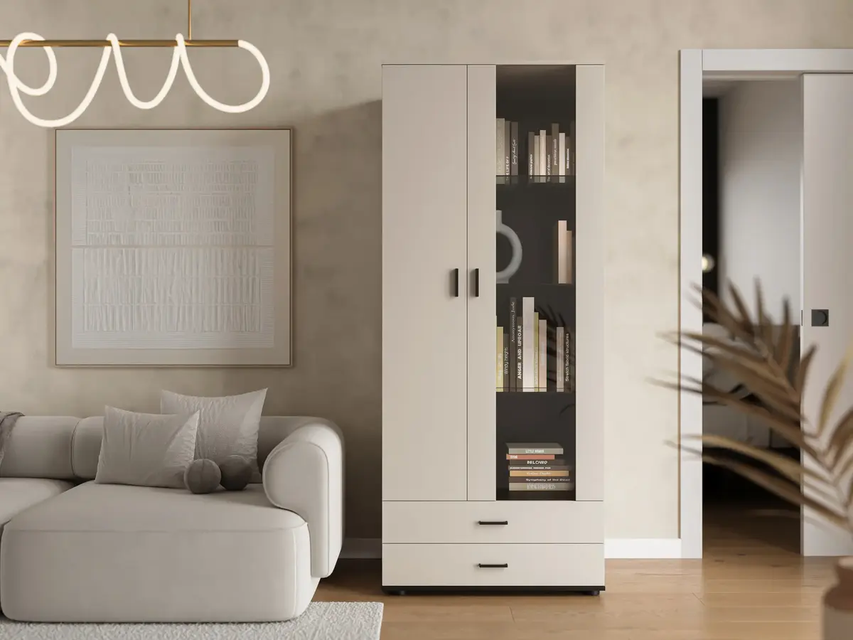 Glabāšanas skapītis cama meble Cama S6 SOHO 80×41×192 Photo 3