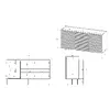 Kumtars Cama Meble ONDA 3D2SZ Photo 4