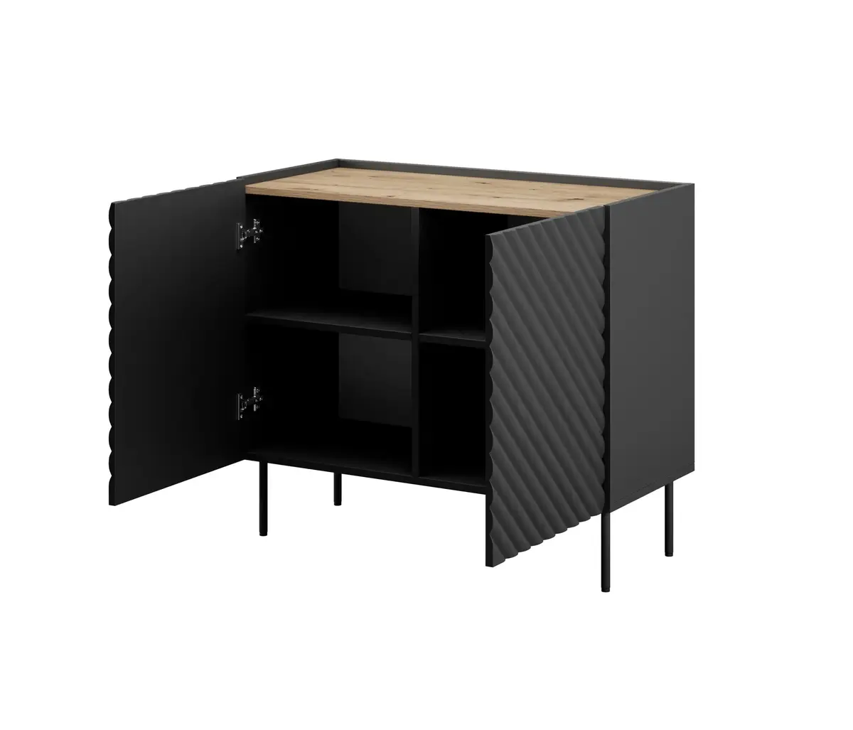 Atvilktņu komode Cama Meble ONDA 2D 98x45x85 Photo 2