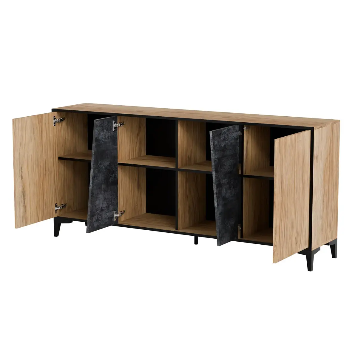 cama meble OVO 4D atvilktņu skapis 180x38x83 cm Photo 2