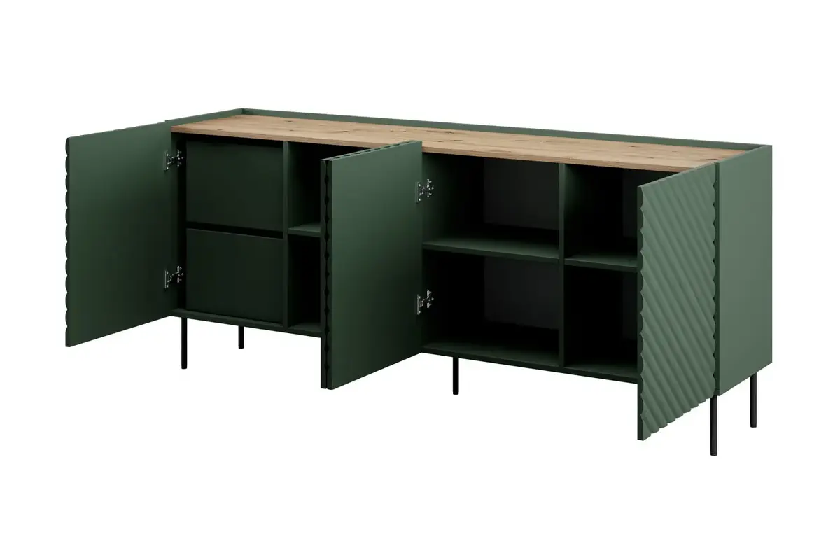 cama meble ONDA 4D2SZ atvilktņu komoda 200x45x85 cm Photo 2