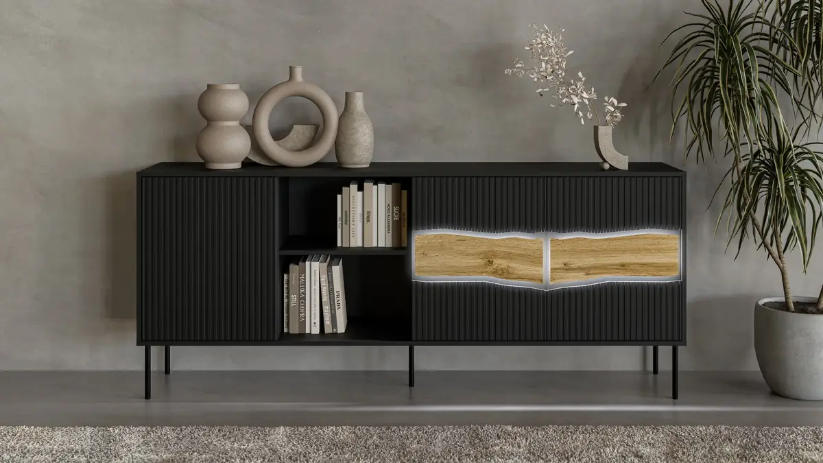 cama meble INSERTO 3D1W atvilktņu skapītis 190x40x80 Photo 5