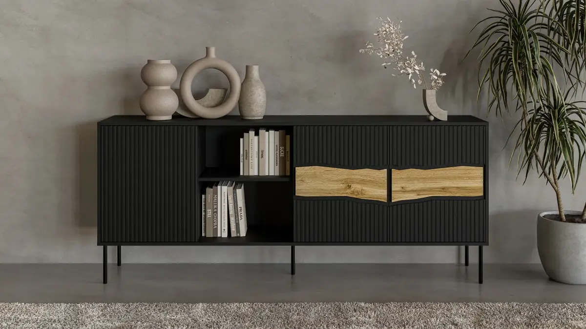 cama meble INSERTO 3D1W atvilktņu skapītis 190x40x80 Photo 6