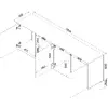 cama meble INSERTO 3D1W atvilktņu skapītis 190x40x80 Photo 7