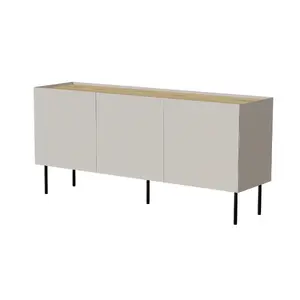 Комод cama meble FELLINI 150x40x70 см, цвет кашемир, верх из масла/дуба