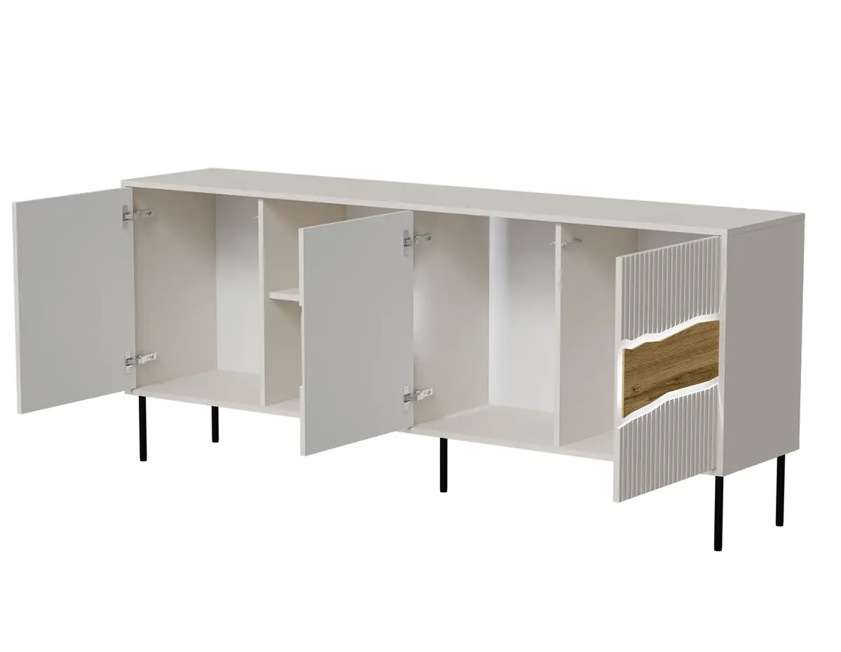 Atvilktņu skapis Cama Meble INSERTO 3D1W 190x40x80 Photo 3